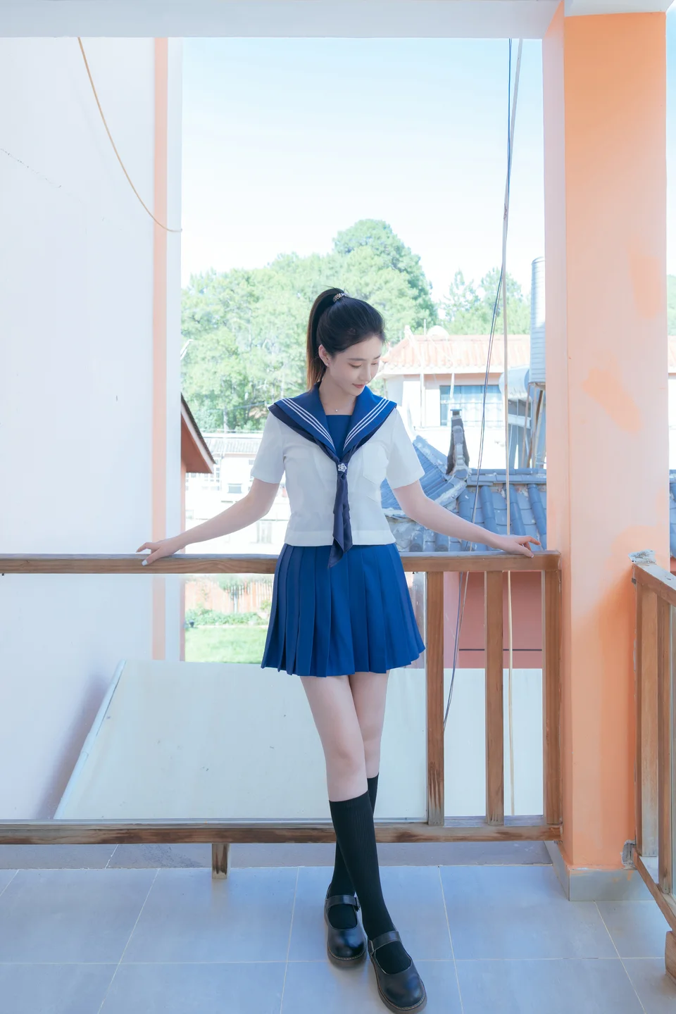 年年 - 泡沫之夏JK [78P-385MB] tg@simisebaisi 【丝足阁】005.webp